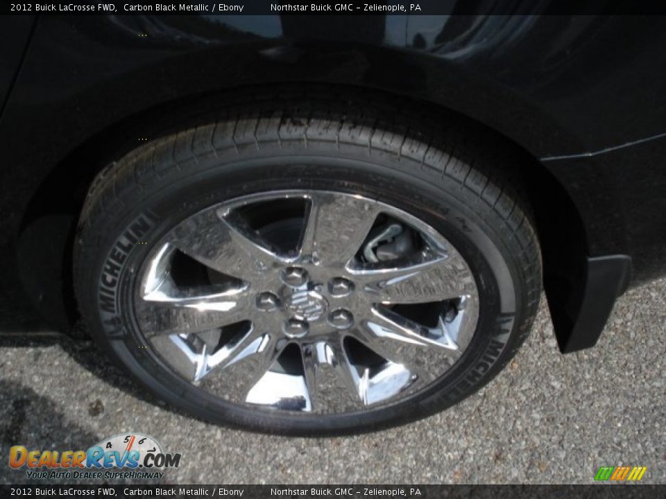 2012 Buick LaCrosse FWD Carbon Black Metallic / Ebony Photo #7