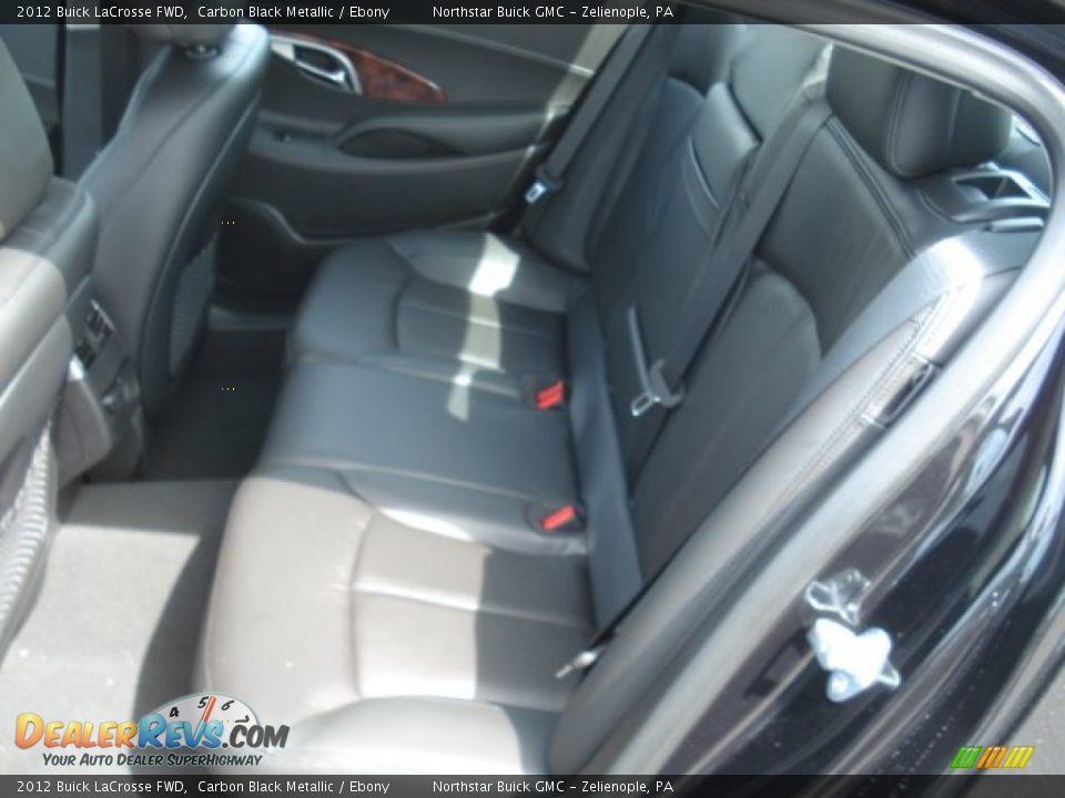 2012 Buick LaCrosse FWD Carbon Black Metallic / Ebony Photo #11