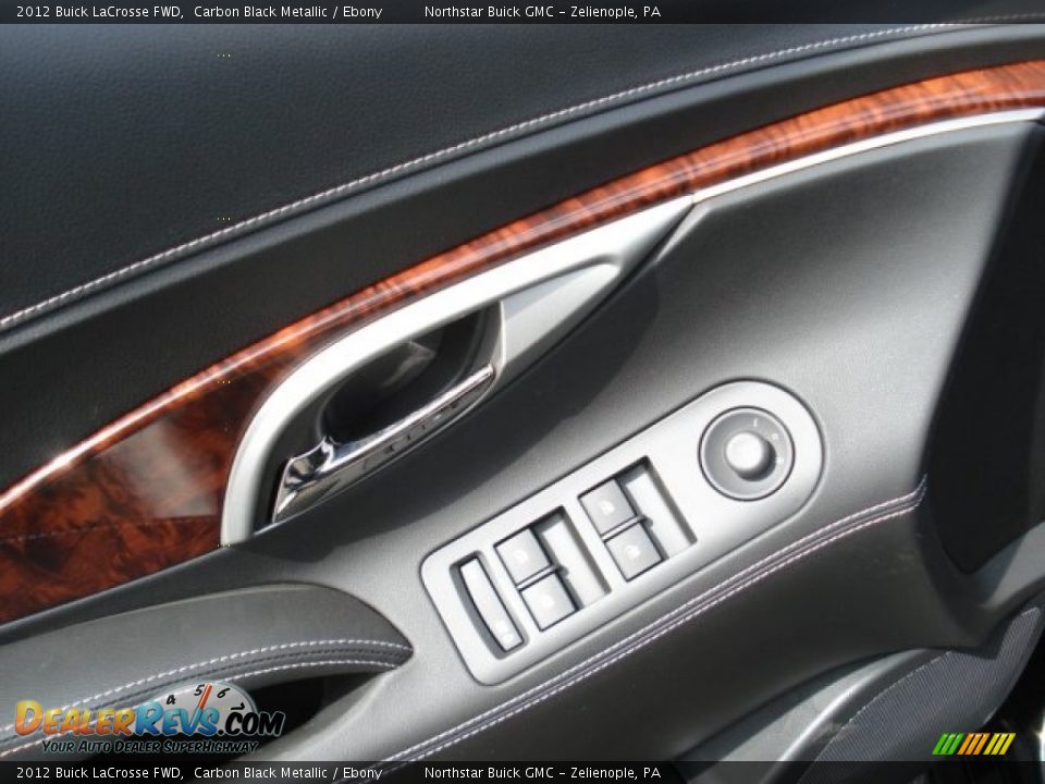 2012 Buick LaCrosse FWD Carbon Black Metallic / Ebony Photo #13
