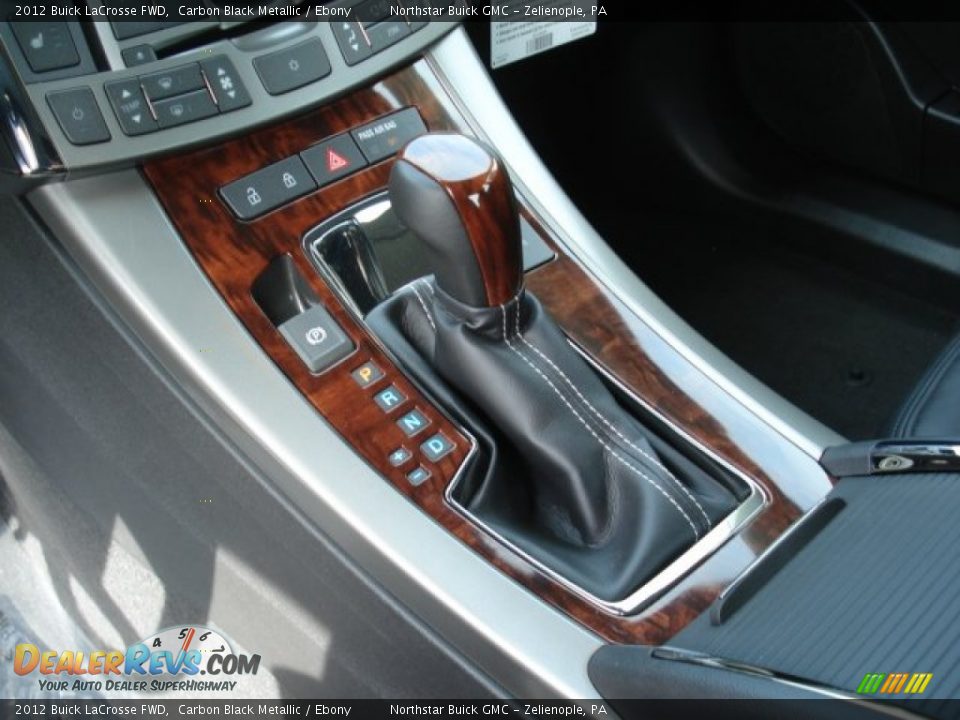2012 Buick LaCrosse FWD Carbon Black Metallic / Ebony Photo #15