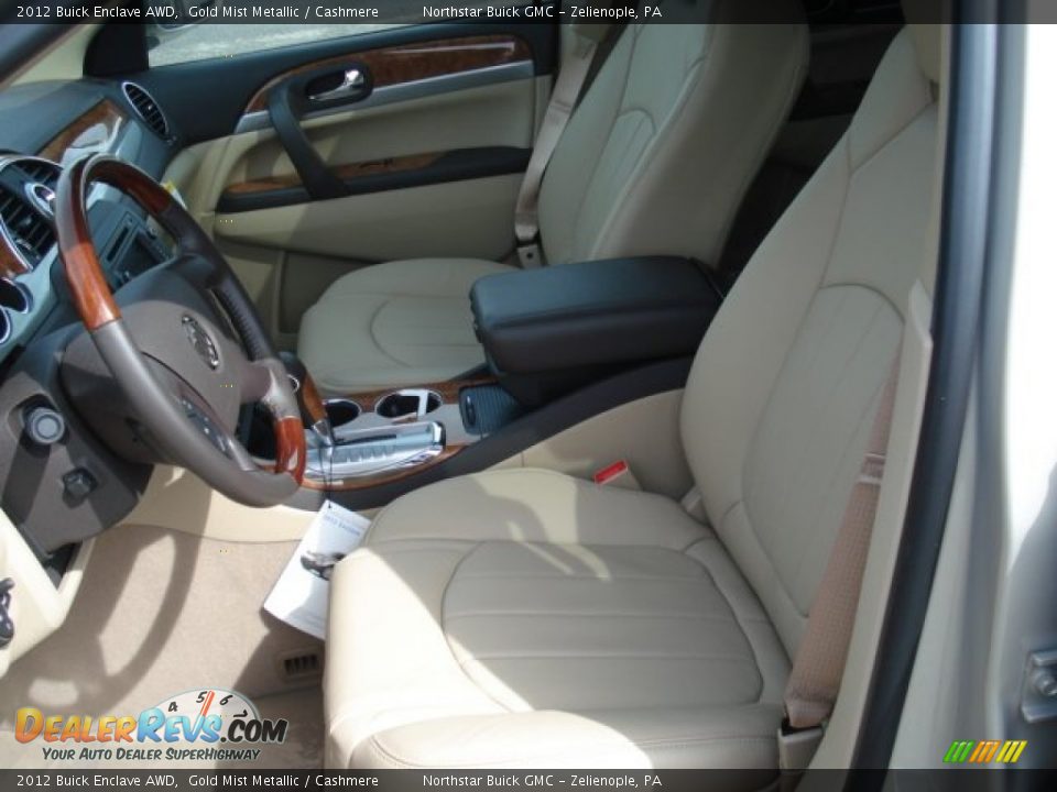 2012 Buick Enclave AWD Gold Mist Metallic / Cashmere Photo #11