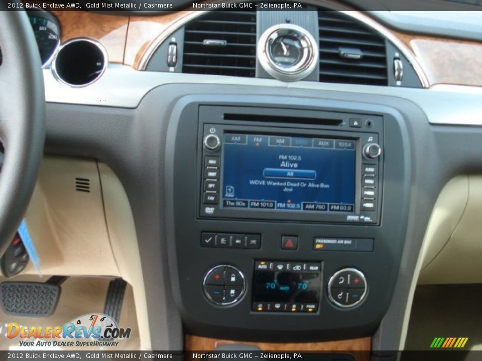 2012 Buick Enclave AWD Gold Mist Metallic / Cashmere Photo #17