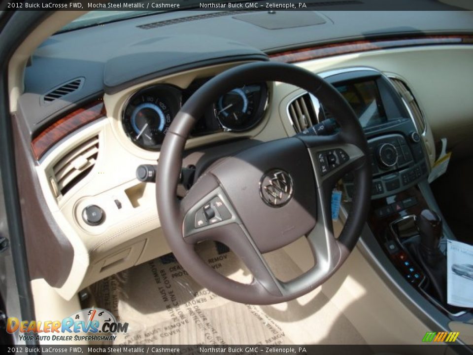 2012 Buick LaCrosse FWD Mocha Steel Metallic / Cashmere Photo #10