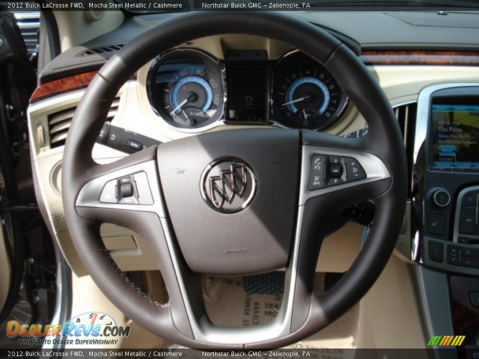 2012 Buick LaCrosse FWD Mocha Steel Metallic / Cashmere Photo #18