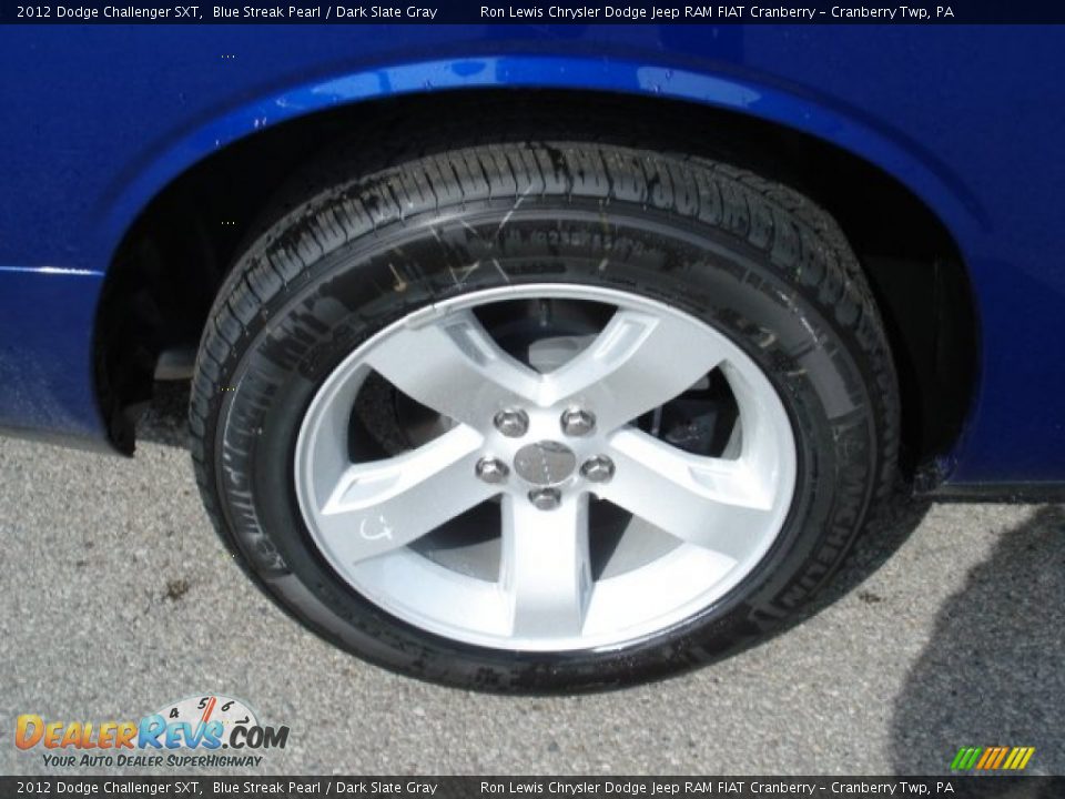 2012 Dodge Challenger SXT Blue Streak Pearl / Dark Slate Gray Photo #9