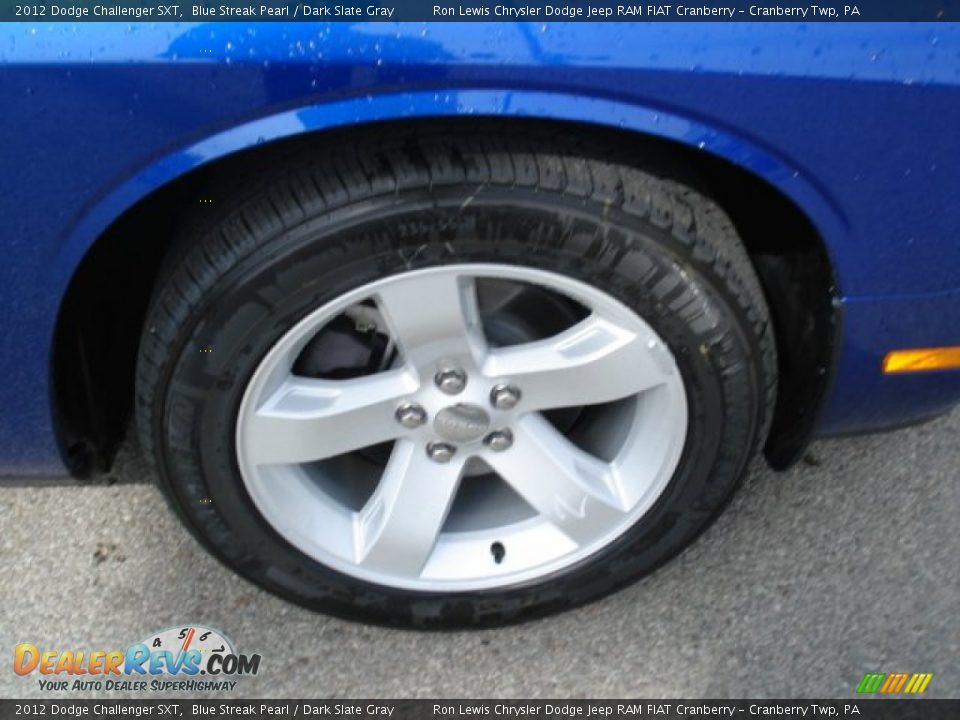2012 Dodge Challenger SXT Blue Streak Pearl / Dark Slate Gray Photo #10