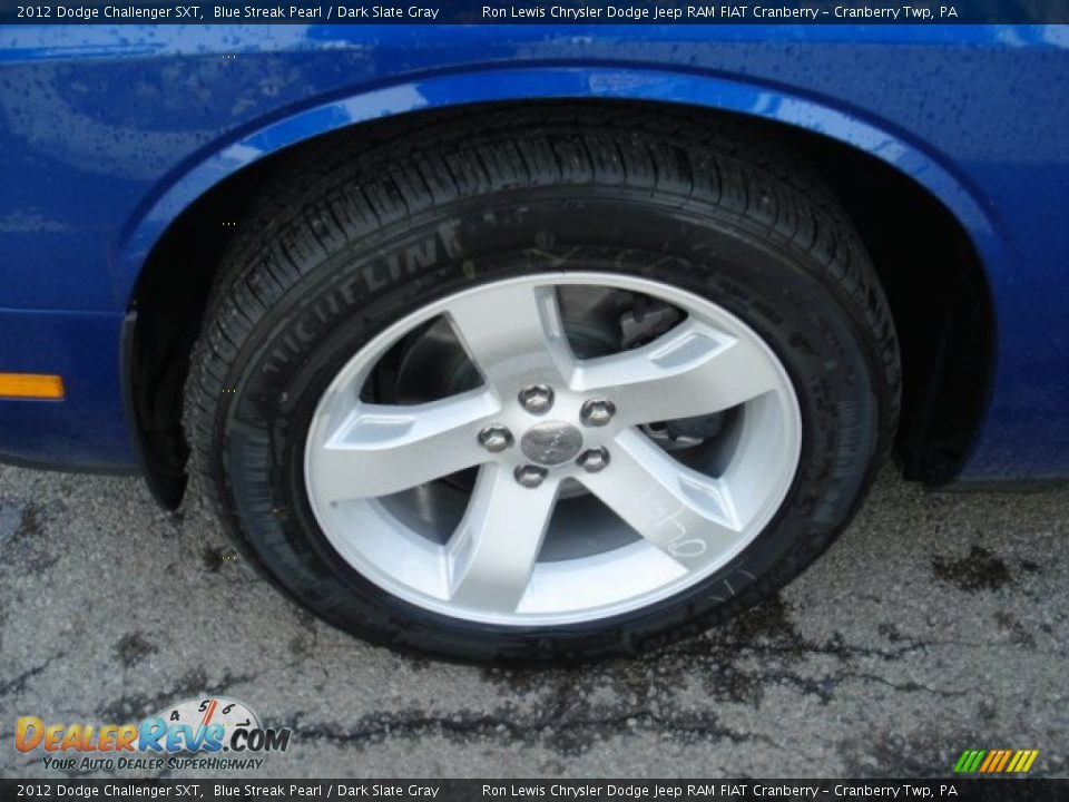 2012 Dodge Challenger SXT Blue Streak Pearl / Dark Slate Gray Photo #11