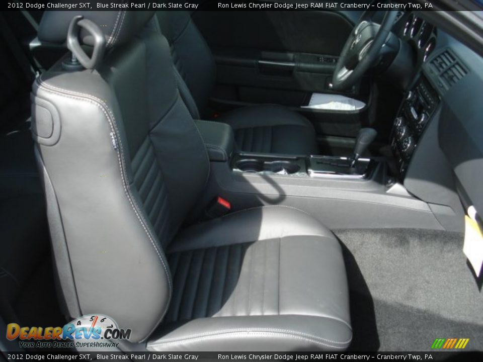2012 Dodge Challenger SXT Blue Streak Pearl / Dark Slate Gray Photo #18