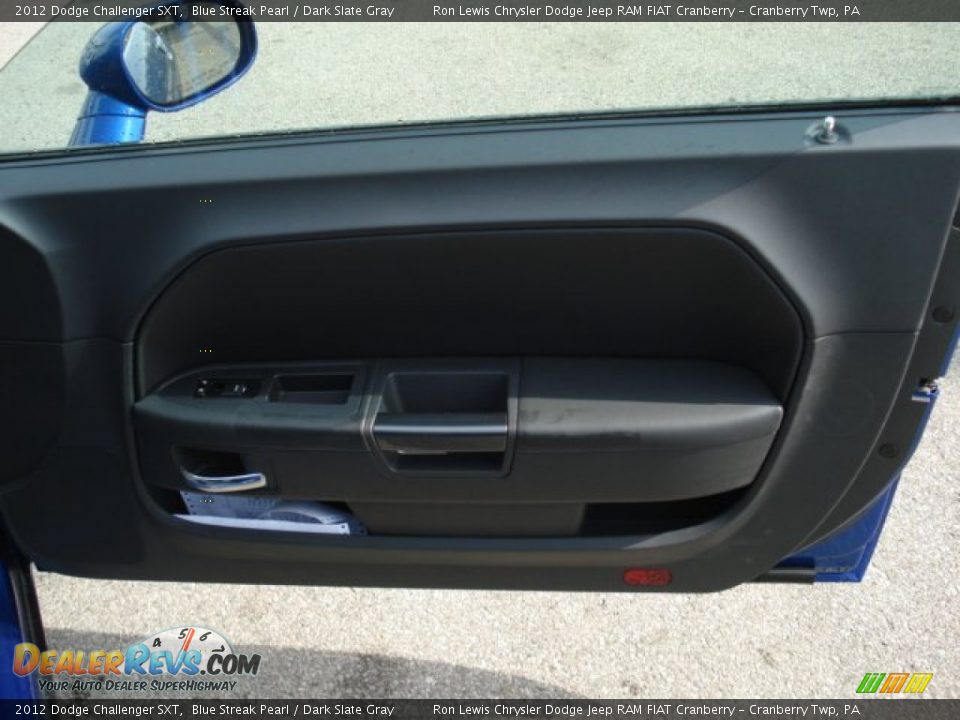 2012 Dodge Challenger SXT Blue Streak Pearl / Dark Slate Gray Photo #19