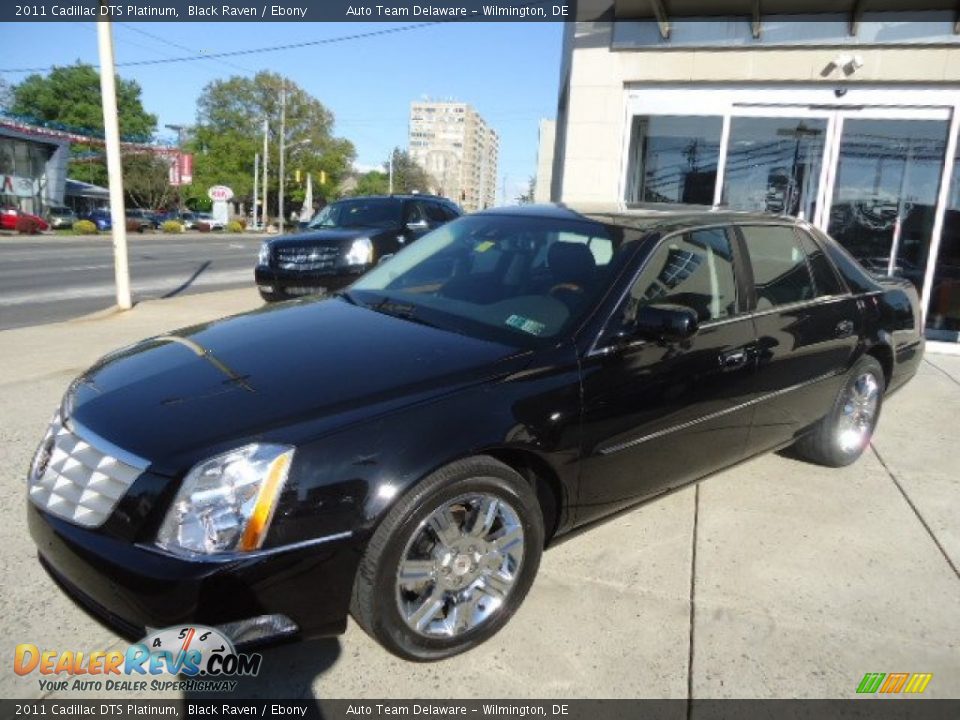 2011 Cadillac DTS Platinum Black Raven / Ebony Photo #2