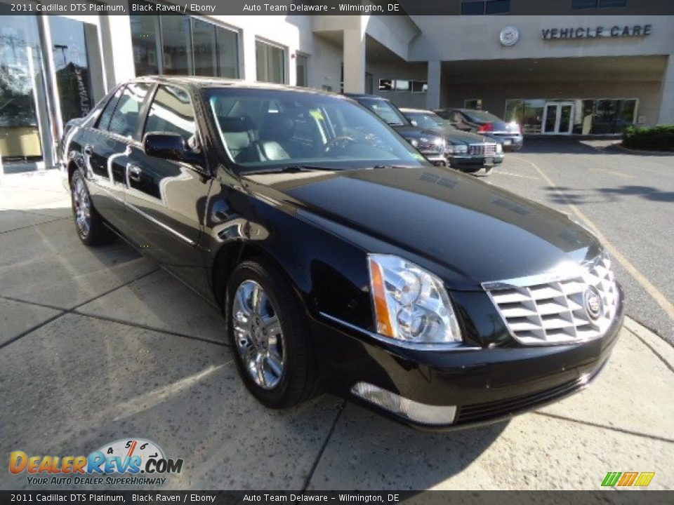 2011 Cadillac DTS Platinum Black Raven / Ebony Photo #4