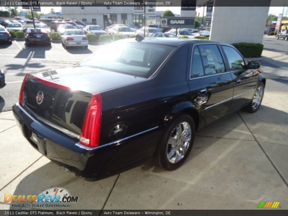 2011 Cadillac DTS Platinum Black Raven / Ebony Photo #5