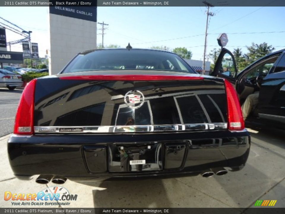 2011 Cadillac DTS Platinum Black Raven / Ebony Photo #6