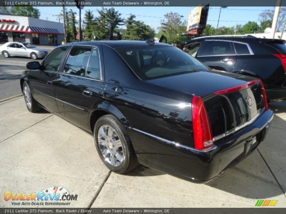 2011 Cadillac DTS Platinum Black Raven / Ebony Photo #7