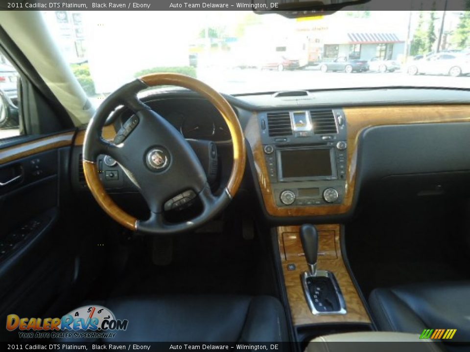 2011 Cadillac DTS Platinum Black Raven / Ebony Photo #10