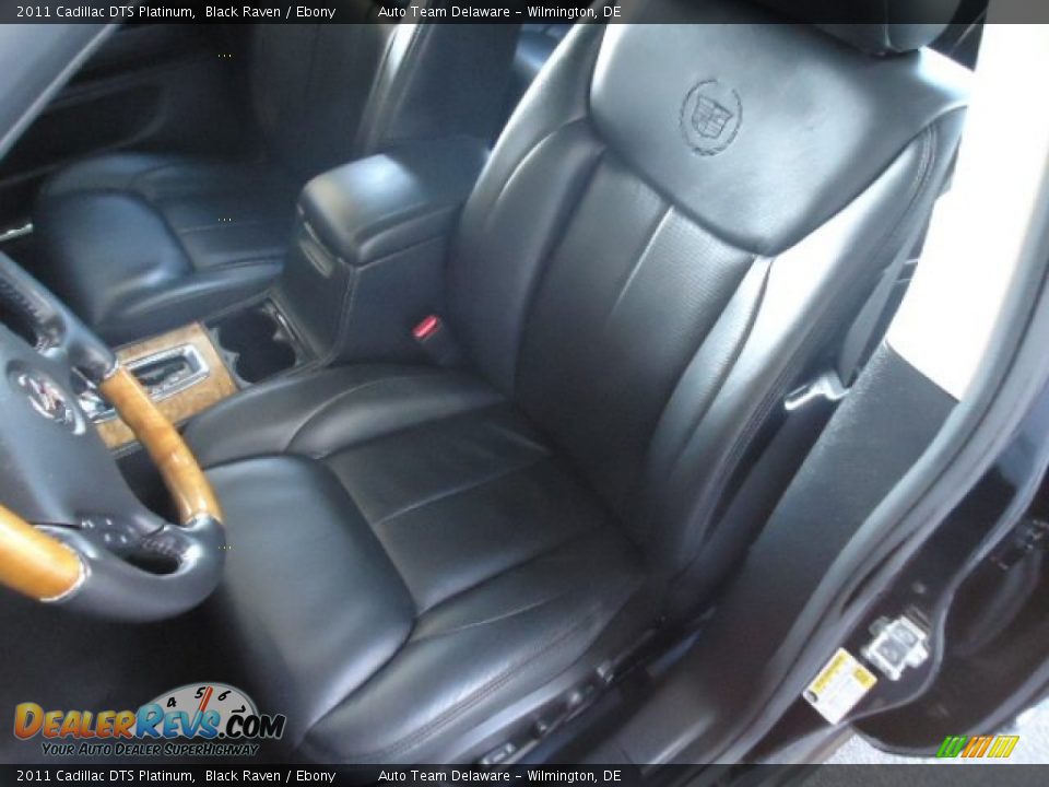 2011 Cadillac DTS Platinum Black Raven / Ebony Photo #12