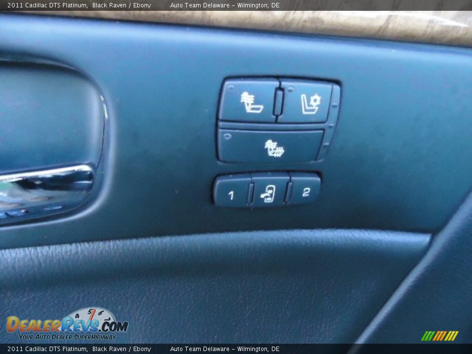 2011 Cadillac DTS Platinum Black Raven / Ebony Photo #24
