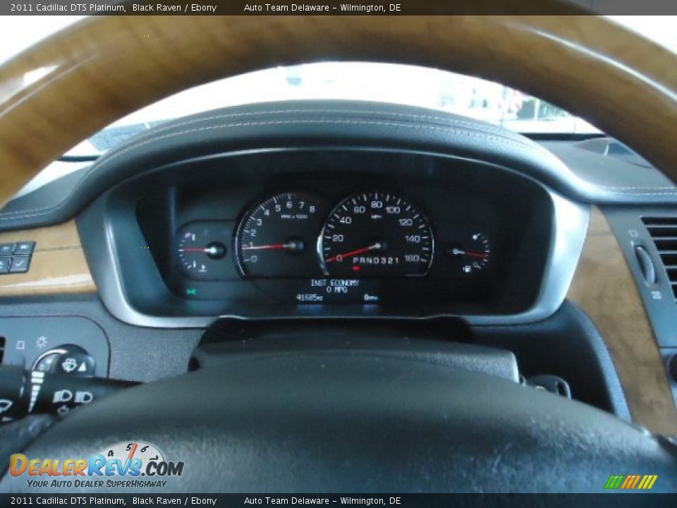 2011 Cadillac DTS Platinum Black Raven / Ebony Photo #29
