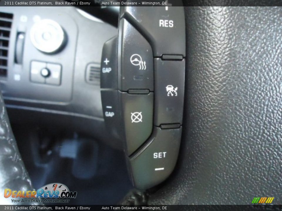 2011 Cadillac DTS Platinum Black Raven / Ebony Photo #30