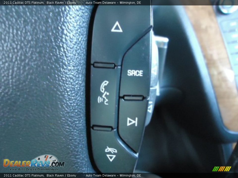 2011 Cadillac DTS Platinum Black Raven / Ebony Photo #31