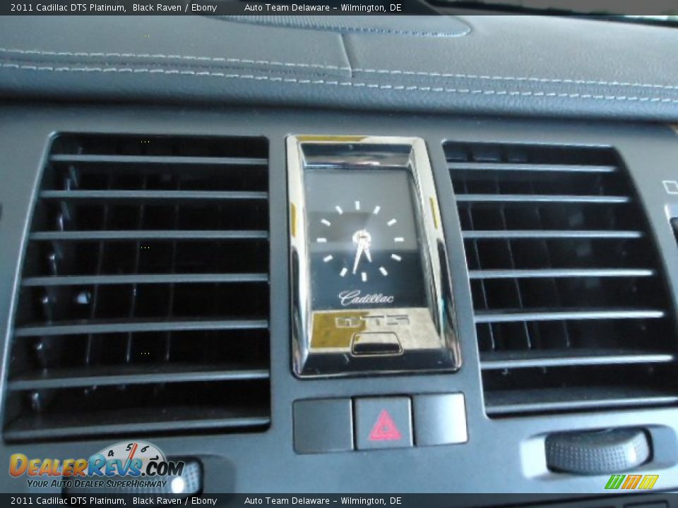 2011 Cadillac DTS Platinum Black Raven / Ebony Photo #35