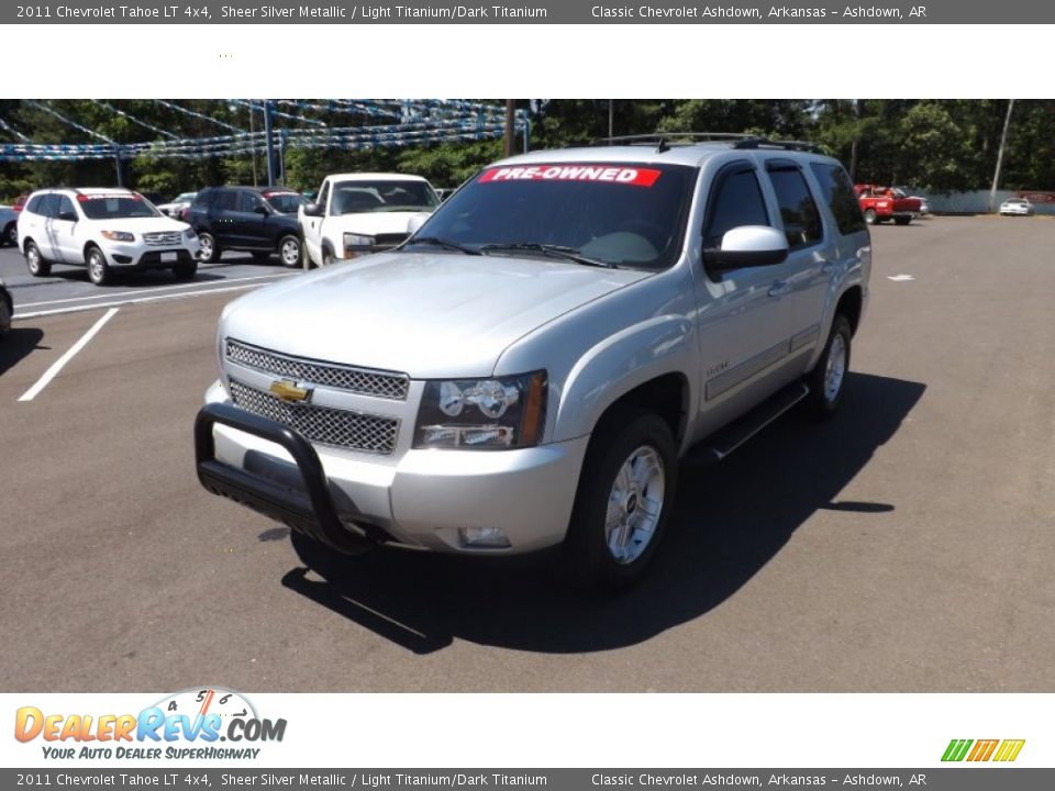 2011 Chevrolet Tahoe LT 4x4 Sheer Silver Metallic / Light Titanium/Dark Titanium Photo #1