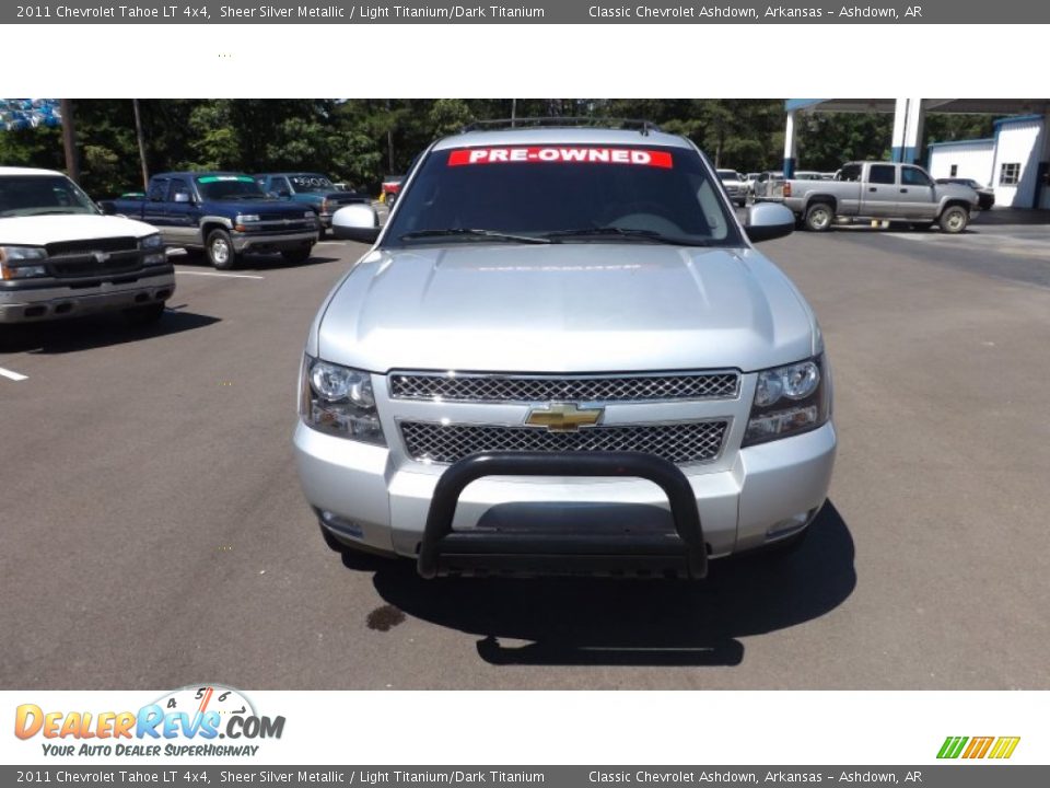 2011 Chevrolet Tahoe LT 4x4 Sheer Silver Metallic / Light Titanium/Dark Titanium Photo #8