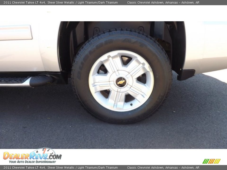 2011 Chevrolet Tahoe LT 4x4 Sheer Silver Metallic / Light Titanium/Dark Titanium Photo #24