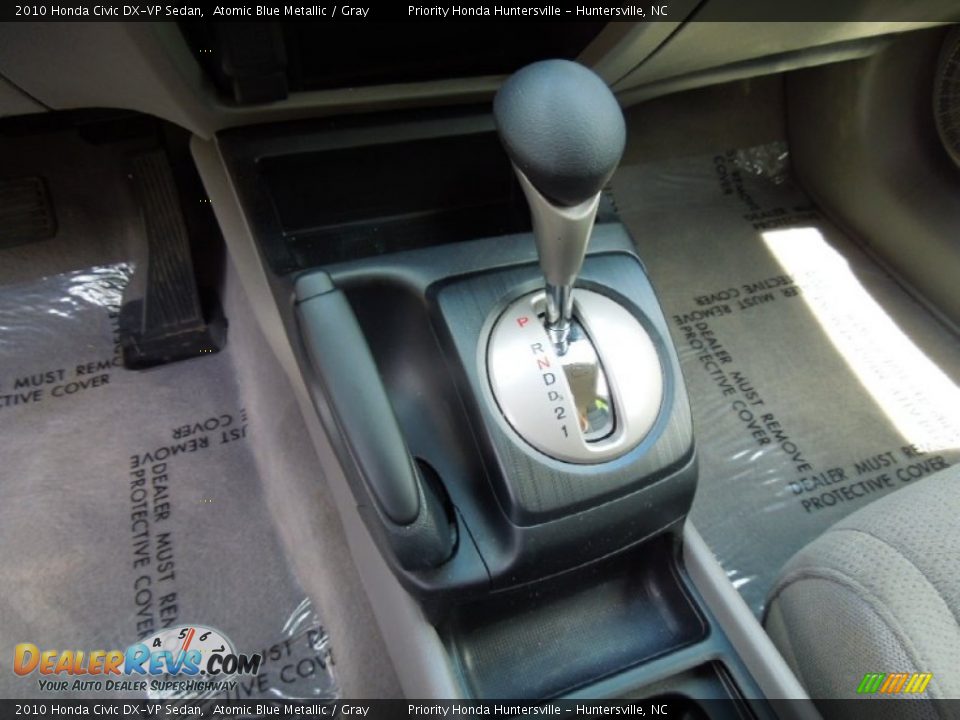 2010 Honda Civic DX-VP Sedan Atomic Blue Metallic / Gray Photo #11