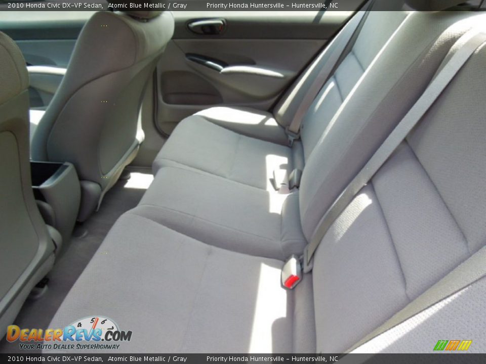 2010 Honda Civic DX-VP Sedan Atomic Blue Metallic / Gray Photo #15