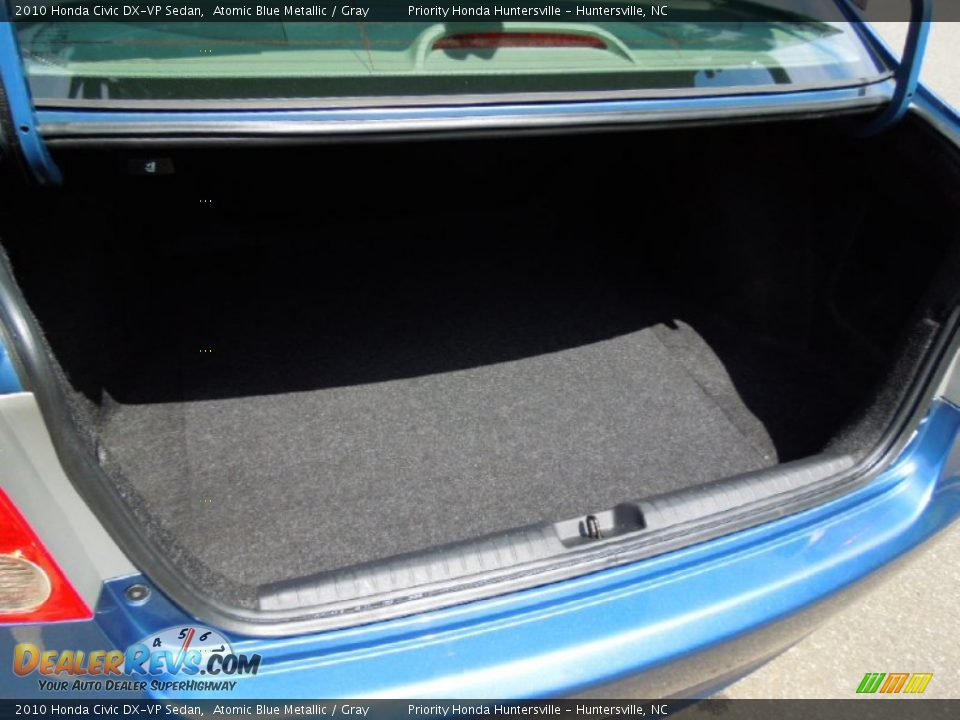 2010 Honda Civic DX-VP Sedan Atomic Blue Metallic / Gray Photo #18