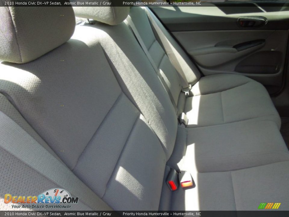 2010 Honda Civic DX-VP Sedan Atomic Blue Metallic / Gray Photo #19
