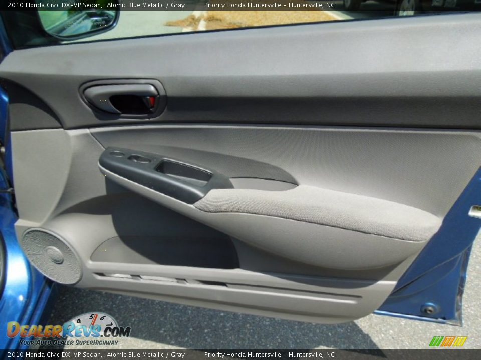 2010 Honda Civic DX-VP Sedan Atomic Blue Metallic / Gray Photo #22