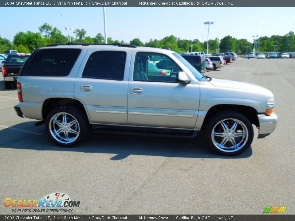 2004 Chevrolet Tahoe LT Silver Birch Metallic / Gray/Dark Charcoal Photo #3