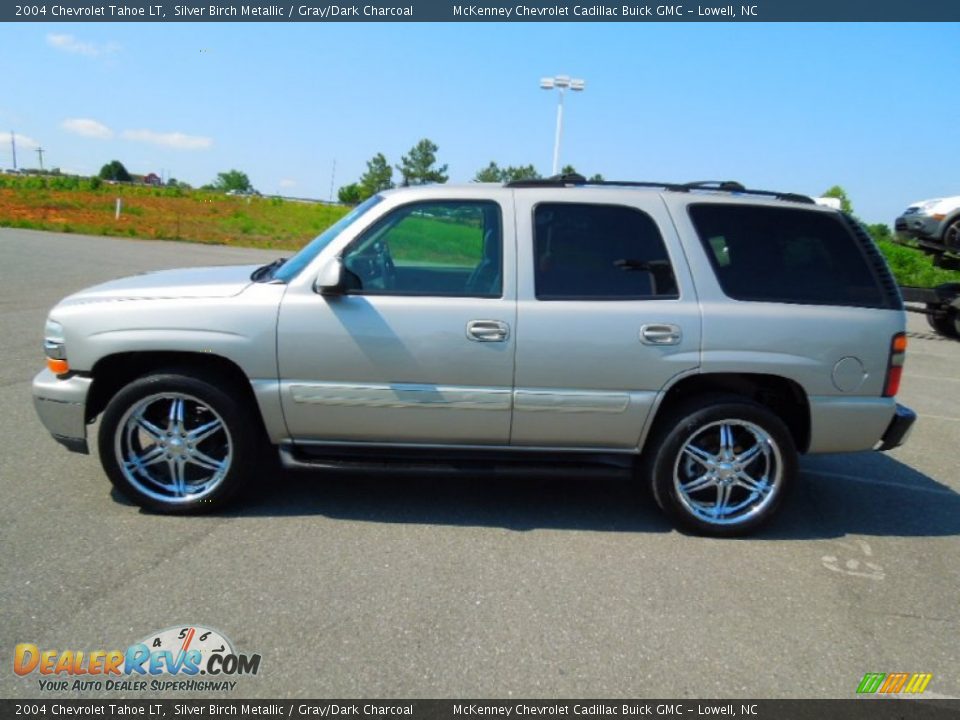 2004 Chevrolet Tahoe LT Silver Birch Metallic / Gray/Dark Charcoal Photo #4