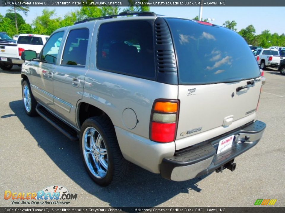 2004 Chevrolet Tahoe LT Silver Birch Metallic / Gray/Dark Charcoal Photo #5