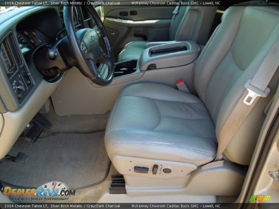 2004 Chevrolet Tahoe LT Silver Birch Metallic / Gray/Dark Charcoal Photo #8
