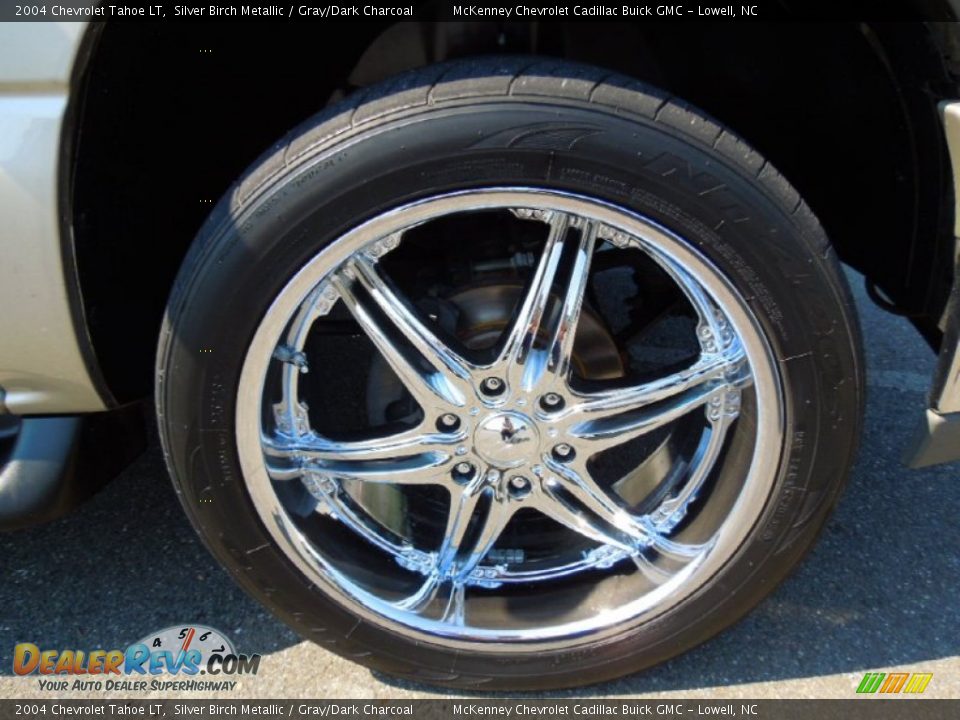 2004 Chevrolet Tahoe LT Silver Birch Metallic / Gray/Dark Charcoal Photo #23