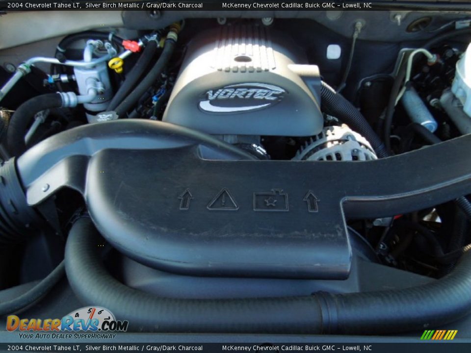 2004 Chevrolet Tahoe LT Silver Birch Metallic / Gray/Dark Charcoal Photo #24
