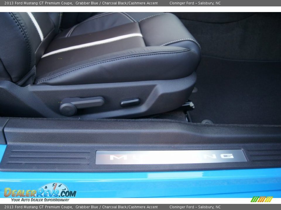 Front Seat of 2013 Ford Mustang GT Premium Coupe Photo #11