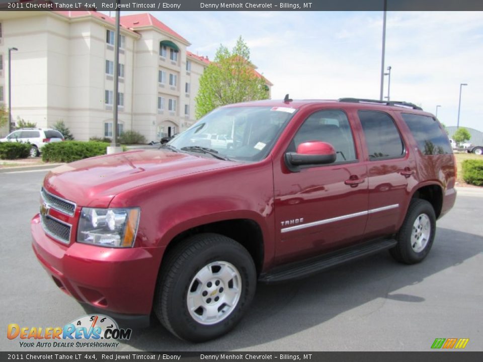 2011 Chevrolet Tahoe LT 4x4 Red Jewel Tintcoat / Ebony Photo #3