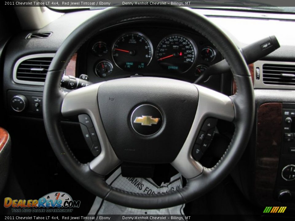 2011 Chevrolet Tahoe LT 4x4 Red Jewel Tintcoat / Ebony Photo #11