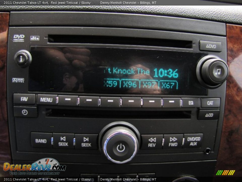 2011 Chevrolet Tahoe LT 4x4 Red Jewel Tintcoat / Ebony Photo #20