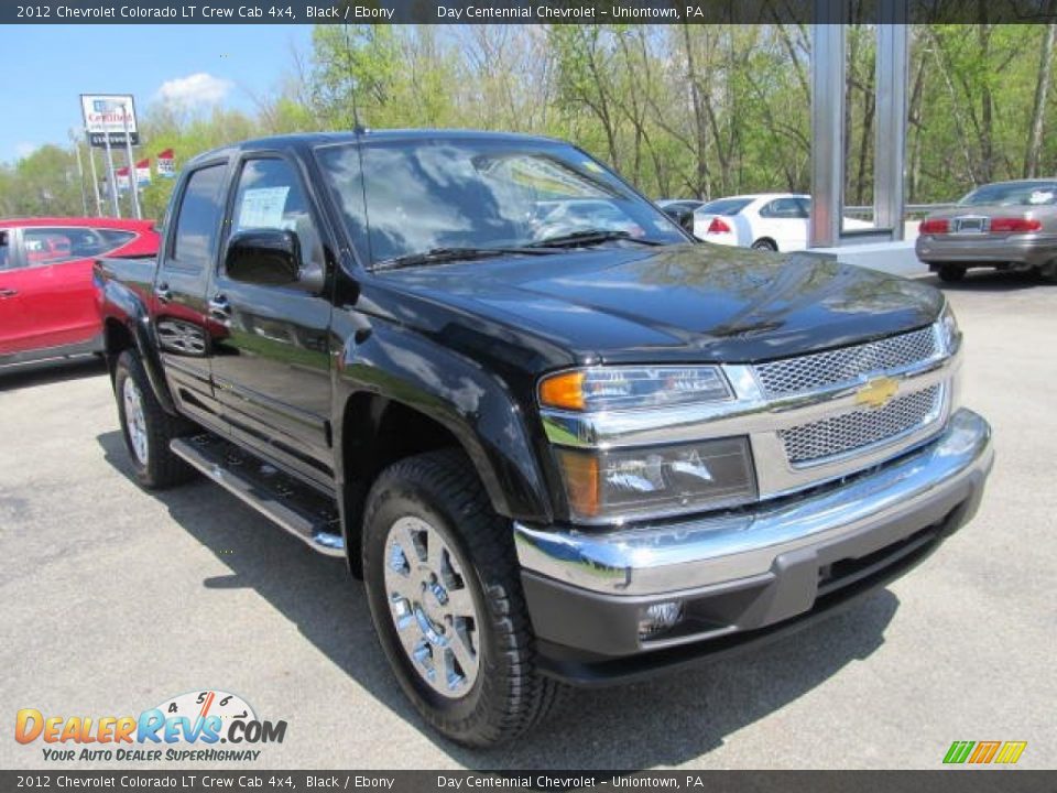 2012 Chevrolet Colorado LT Crew Cab 4x4 Black / Ebony Photo #5