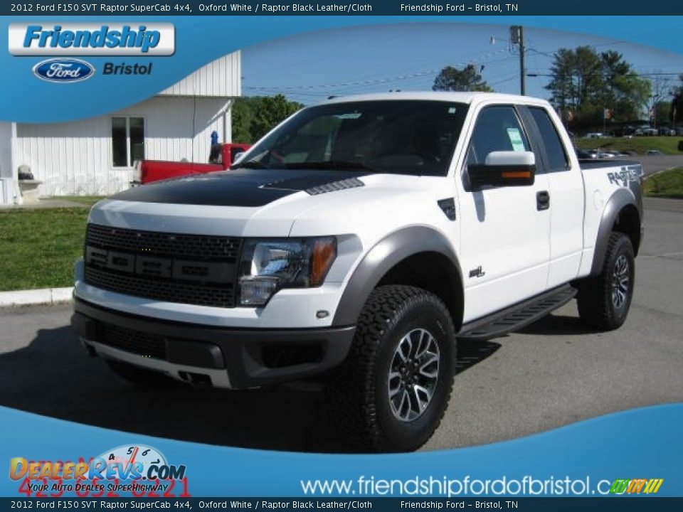 Ford Dealer Locator on 2012 Ford F150 Svt Raptor Supercab 4x4 Oxford White   Raptor Black