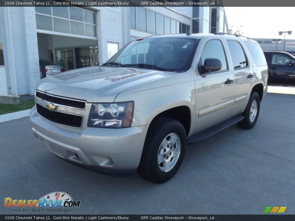 2008 Chevrolet Tahoe LS Gold Mist Metallic / Light Cashmere/Ebony Photo #1