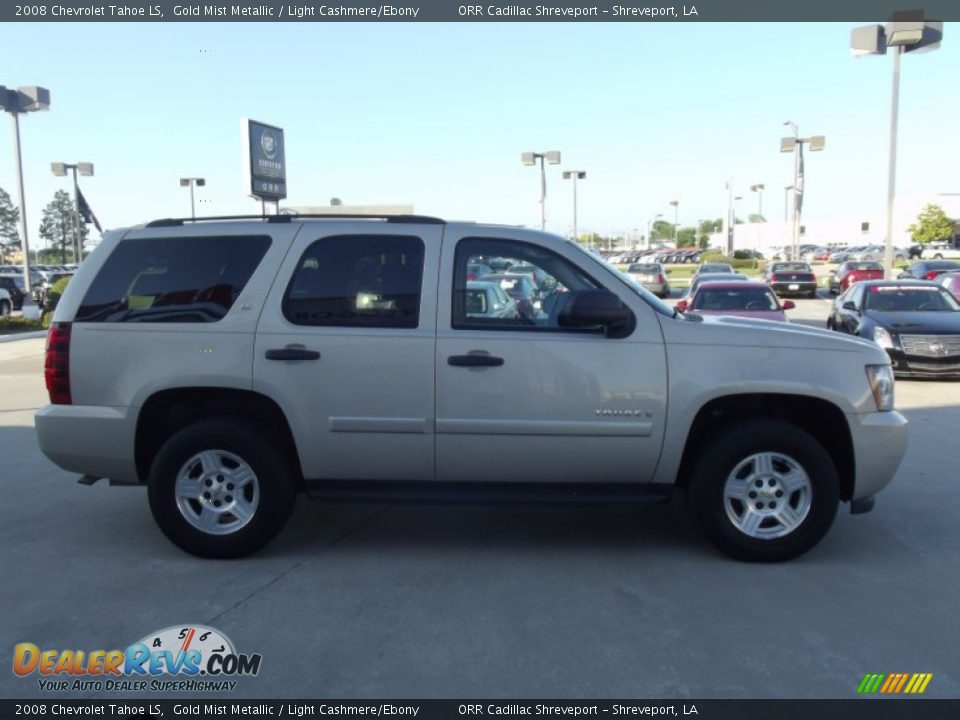2008 Chevrolet Tahoe LS Gold Mist Metallic / Light Cashmere/Ebony Photo #6