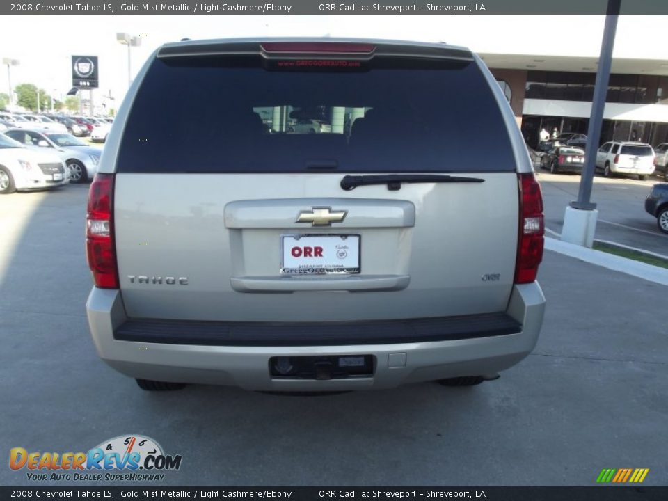 2008 Chevrolet Tahoe LS Gold Mist Metallic / Light Cashmere/Ebony Photo #8