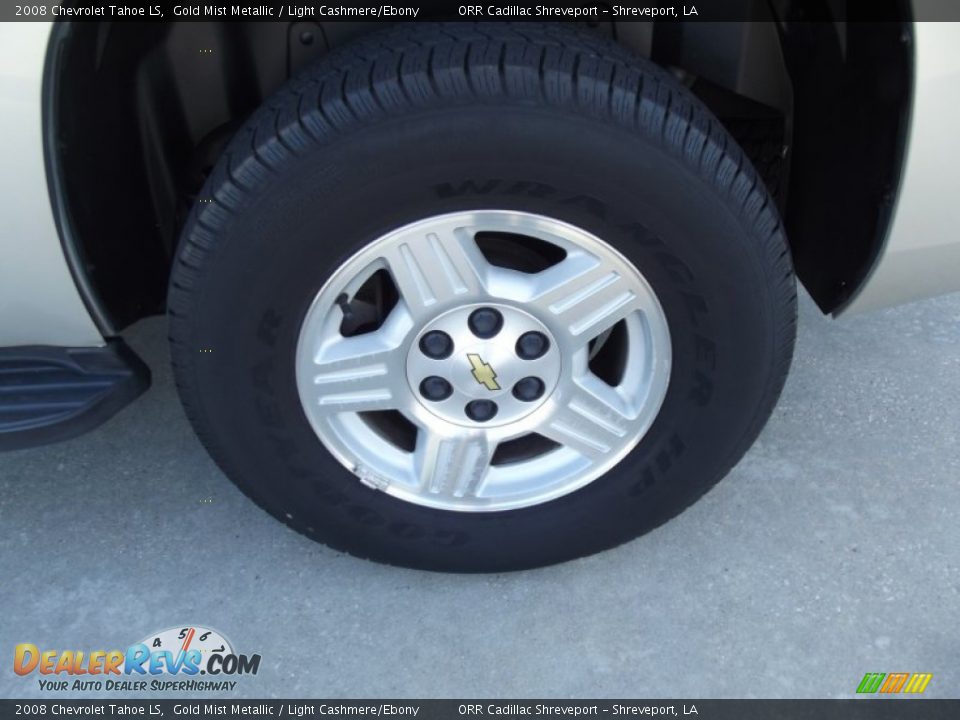 2008 Chevrolet Tahoe LS Gold Mist Metallic / Light Cashmere/Ebony Photo #11