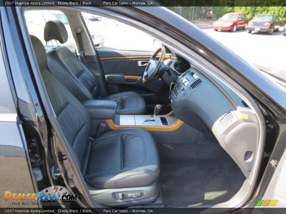 2007 Hyundai Azera Limited Ebony Black / Black Photo #9